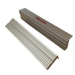 Alu. beskyttelsesbakker 150 mm riflet med neodymium magneter